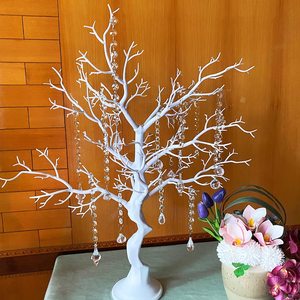 Wedding Centerpieces White Color Plastic Artificial <strong>Manzanita</strong> <strong>Tree</strong> for Christmas or Wedding Party Events Decorations - Product Image 4