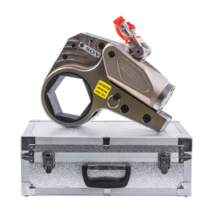 Hollow Hydraulic Wrench ENERPAC Same 585-5858 Nm Torque Al-ti Alloy Double Action Hollow Hexagon Ratchet Hydraulic Wrench