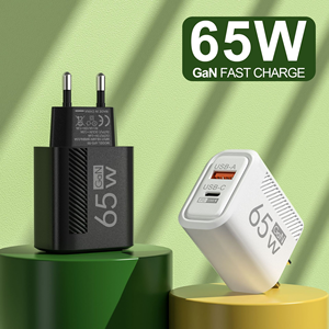 Total 65W <b>USB</b> GaN Charger Quick Charge Mobile Phone <b>Adapter</b> <b>USB</b> Type <b>C</b> Wall Quick Charger - Product Image 6