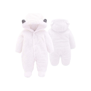 Tutina Invernale Unisex per Neonati Personalizzata dal Produttore, in Pile con Maniche Lunghe e Chiusura a Bottoni - Product Image 5