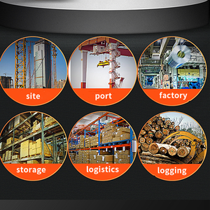 Nouvelle grue de construction industrielle de type 10 à télécommande, à câble métallique, capacité 1T pour la vente au détail - Product Image 1