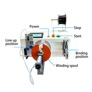 JB Tự Động Đồng Hồ Đếm Cáp Dây Ràng Buộc Chiều Dài Đo Cắt Cuộn Dây Quanh Co Liên Kết Bunding Xoắn Buộc Máy - Product Image 3