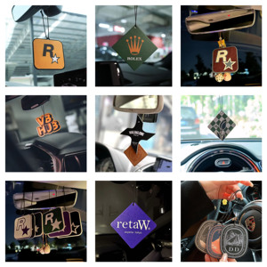 Désodorisant de voiture en papier personnalisé avec logo, parfumé, en gros, prix usine, carte parfumée pour cadeau promotionnel - Product Image 4