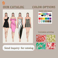 7929 Robe décontractée pour femme, design personnalisé, coupes et coutures, vêtements tricotés, couleur unie, livraison directe d'usine, manches cape