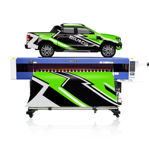 180cm Indoor Outdoor 4 Heads I3200 Roll to Roll UV <b>Printer</b> For Sticker Banner Film Printing - Product Image 1