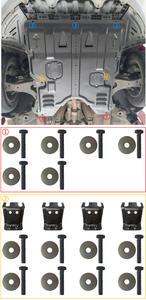 Plaque de protection de batterie de protection anti-éclaboussures de moteur personnalisée pour Chery QQ Ice Cream 2022 - Product Image 3