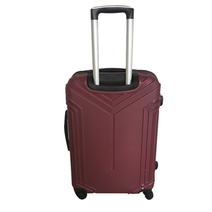 Púrpura de ocio de negocios de equipaje cáscara dura <span class=keywords><strong>cabina</strong></span> <span class=keywords><strong>maleta</strong></span> 4 ruedas - Product Image 3