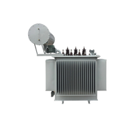 Transformateur immergé dans l'huile à haute résistance aux courts-circuits, équipement électrique triphasé, fournitures de distribution de transformateurs