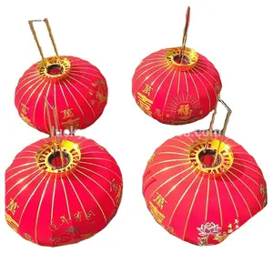Ao ar livre de suspensão decorativo festival do ano novo chinês artesanato lanterna