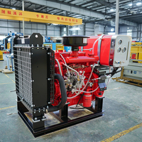 Moteur diesel haute efficacité 27 kW 4 cylindres 3000 tr/min refroidi par eau, économie d'énergie, norme Euro 2, démarrage électrique