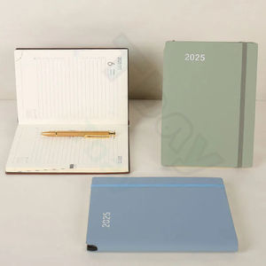 Suministros de oficina Diario de cuero <span class=keywords><strong>Agenda</strong></span> de tapa dura <span class=keywords><strong>2023</strong></span> Diario cuaderno planificador - Product Image 4