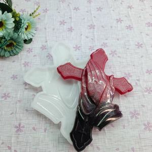 Moules de coulée en résine faits à la main pour bricolage ornements décoratifs Ins Style Silicone outils de bureau Santa moule - Product Image 6