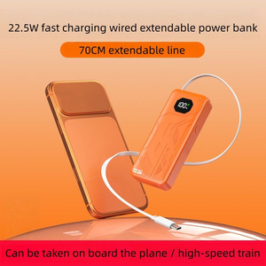 Banco <span class=keywords><strong>de</strong></span> Energía Portátil <span class=keywords><strong>de</strong></span> Alta Capacidad <span class=keywords><strong>de</strong></span> 10000 mAh, Cargador Rápido <span class=keywords><strong>de</strong></span> 22.5 W con Pantalla Digital Inteligente y Cable Ajustable - Product Image 2