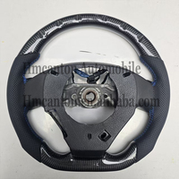 Nouveaux produits explosifs : Volant en cuir perforé en fibre de carbone avec LED pour Toyota C-HR 2018