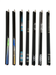 Superior các loại màu sắc sợi Carbon 1/2 nối 57inch 12.5mm tip bi-a hồ bơi Cue - Product Image 2
