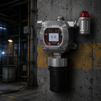 Détecteur de gaz infrarouge Eranntex, moniteur de gaz IR à double faisceau, analyseur de gaz combustibles fixe, surveillance continue en ligne pour l'industrie pétrolière