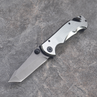 Couteau de poche en alliage de titane Couteau pliant tactique edc de survie en camping en titane
