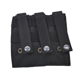 Tacctical Triple Magazine Pouch Nylon Molle <span class=keywords><strong>9mm</strong></span> Mag Bag Paintball Gun Holster Holder y Ammo Pouch para caza al aire libre - Product Image 6