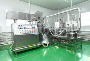 Mélangeur émulsifiant sous vide de levage hydraulique d'acier inoxydable de la Offre Spéciale 100L 200L 300L pour l'équipement crème cosmétique - Product Image 3