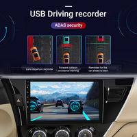 Android 10 4core IPS DSP 2.5D Lecteur DVD multimédia de voiture 9 pouces universel 2 + 32G BT lecteur dvd de voiture Carplay autoradio