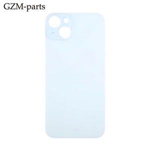 Couvercle en verre pour iPhone 15 Plus 15 Grand trou Couvercle de <span class=keywords><strong>batterie</strong></span> arrière Panneau arrière Boîtier avec barre Design Pièces de réparation essentielles - Product Image 2