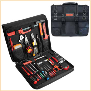 Robin Hood Japan Ensemble d'outils d'électricien 34 pièces, kit de réparation multifonction RTS-34, usage domestique - Product Image 1