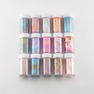 Wholesale New Design Butterfly Pattern Nail Art Foil Paper Stickers & Decals Eco-Friendly 2D Flower Style for Finger Nails