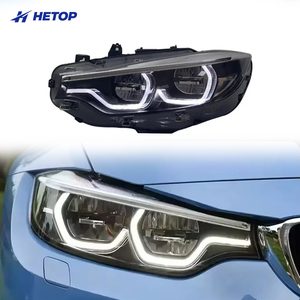 Phares HETOP F32 2013-2017 STYLE <span class=keywords><strong>1</strong></span>:<span class=keywords><strong>1</strong></span> AUTO V2 IKON BLANC DRL Série 4 M4 F82 Phares LED Avant Plug and Play pour <span class=keywords><strong>BMW</strong></span> - Product Image 1