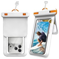 Pochette Double en PVC Étanche Universelle 7,5 Pouces – Étui Téléphone Étanche IPX8 pour iPhone 18 17 et Samsung
