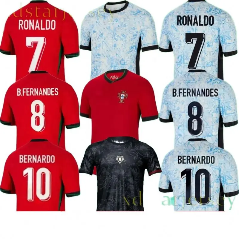 2024 Portuguesa Portugal Soccer Jerseys Featuring RUBEN RONALDO FELIX DIAS BERNARDO B. FERNANDES PEPE 22 JOAO Camisa de Pants