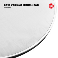 Beattello Professional Pack 10/12/14/16/22 Inch White Snare Tom Floor Bass Kick Mesh Drum Heads Low Volume Musical Instruments