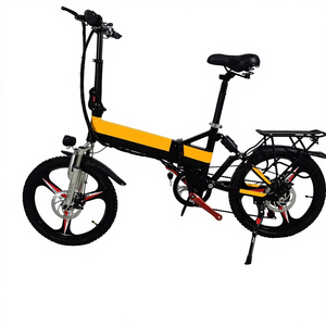 Vélo de montagne électrique double avec pneus pliables de 20*2.215 pouces, moteur arrière de 250W, 7 vitesses, batterie au lithium 48V, corps en alliage d'aluminium - Product Image 1