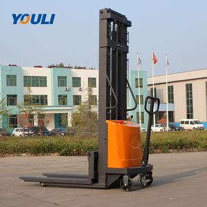 Giá Rẻ Giá 1.5 tấn 2 tấn nâng đầy đủ điện stackers Pallet Stacker đi bộ Loại pin xếp chồng xe nâng - Product Image 5