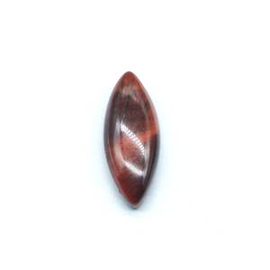 <b>Red</b> Tigereye 15x6mm Horse Eye Cut Cabochon Jewelry Setting - Product Image 1
