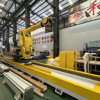 Nouveau robot de manutention et d'inspection avec rail au sol à 7 axes, composants essentiels PLC et boîte de vitesses