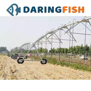 Système d'irrigation à pivot central à roulement métallique DaringFish 30-45m pour usage agricole, anti-corrosion, <span class=keywords><strong>pistolet</strong></span> de pulvérisation compatible IoT - Product Image 3