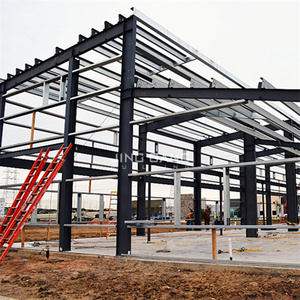 Edificio Metálico 2024, Estructura de Acero Industrial con Marco a Dos Aguas, Almacén <span class=keywords><strong>Prefabricado</strong></span> Popular - Product Image 4