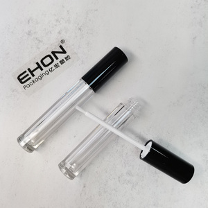 หลอดลิปกลอสพลาสติกใสขนาด 4 มล. แบบกำหนดเอง พร้อมผิวประกายวิบวับ หลอดเครื่องสำอางเปล่า - Product Image 2