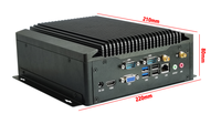 Mini PC Industrial con Intel de 12ª y 13ª Generación I3 I5 I7, 2*DDR4 RAM, M.2 SSD, HD-MI DP 4K para KIOSK