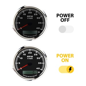A 2 Inch <b>12V</b> <b>DC</b> Mechanical Digital Water Temp Gauge 52Mm for Excavator Tractor Diesel Engine Assembly MM433424 1.8M - Product Image 3