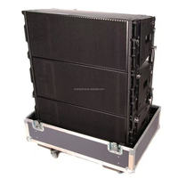 TTL 55-A double 12 pouces actif 3 voies Line Array haut-parleur alimenté système de son scène professionnel Dj Audio haut-parleurs extérieurs