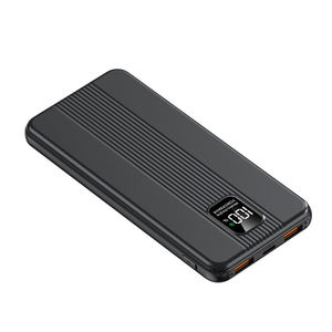 Banque d'alimentation avec logo personnalisé, 20000 mAh, câbles intégrés, affichage numérique LED, double USB, type-C PD 22,5 W, pour les voyages et l'extérieur - Product Image 3