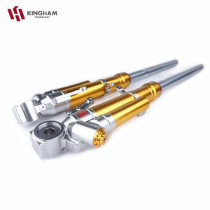 Amortisseur de fourche avant de moto en aluminium CNC KINGHAM pour Yamaha XMAX, système de suspension de haute qualité, réglage du rebond, pièce de rechange - Product Image 5