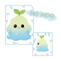 Jouet Compagnon de Dessin Animé, Adorable Peluche en Forme de Pierre Craquelée, Motif Croisé, Poupée Douce Rembourrée, ODM OEM