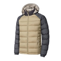 Nouvelle arrivée, veste rembourrée en coton réversible pour homme, veste à capuche matelassée pour homme, logo personnalisé, veste d'hiver matelassée, veste chaude pour homme