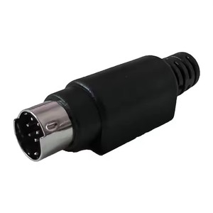 Connecteur mâle PLC 8 broches avec poignée en plastique, adaptateur pour câbles à souder, connecteur DIY en cuivre, borne MD8 - Product Image 3