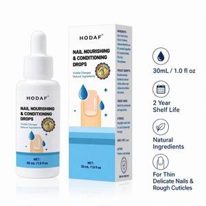 HODAF Huile nourrissante pour ongles aux herbes, sérum naturel pour cuticules, soin fortifiant pour ongles, revitalisant à l'arbre à thé et à la lavande, OEM - Product Image 4
