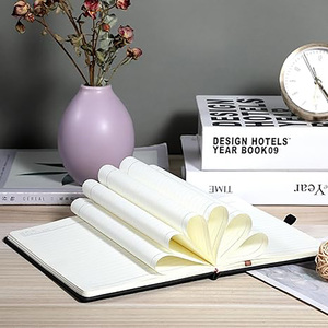 Da chất kết dính máy tính xách tay chương trình nghị sự kế hoạch A5 Kích thước 100 sheets nhiệt ràng buộc bên trong trang chủ đề may bìa cứng biểu tượng tùy chỉnh - Product Image 4