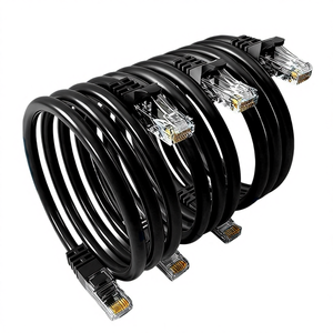 สายเคเบิล Cat6 26AWG ทองแดงแท้ RJ45 - สาย LAN ป้องกันสัญญาณรบกวน 1Gbps สำหรับโรงงานอัจฉริยะ PLC และสายการผลิตอัตโนมัติ - Product Image 1