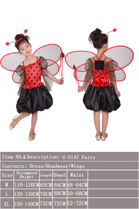 Vendita calda abiti da festa per ragazze costumi per Performance <span class=keywords><strong>di</strong></span> Halloween maliziosa coccinella fata - Product Image 3